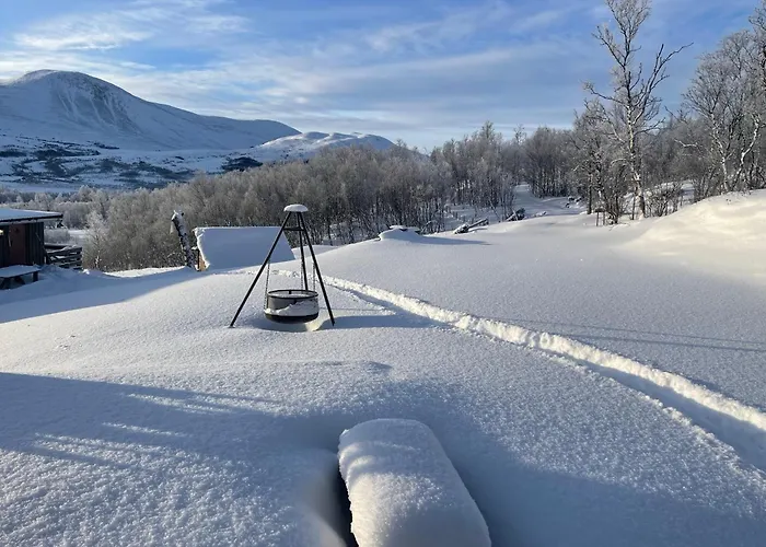 Koselig Hytte Med Uthus Pa Vakre Dovrefjell